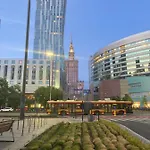 Cozy In Centrum Downtown - Near Palace Of Culture And Science! Wifi, Smarttv 55cal Apartmán *