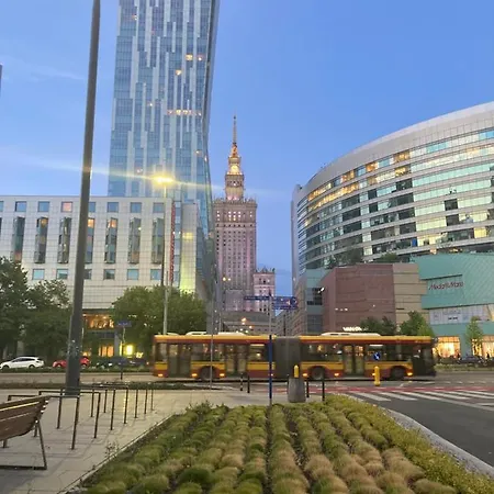 Cozy In Centrum Downtown - Near Palace Of Culture And Science! Wifi, Smarttv 55cal 아파트 *